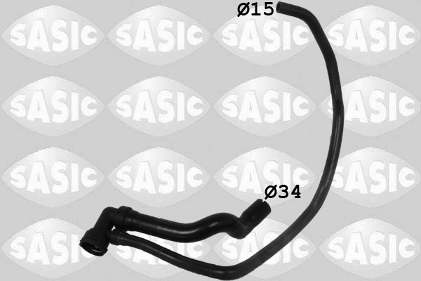 Furtun radiator partea de jos (3406292 SAS) OPEL