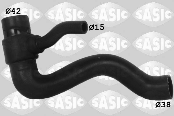 Furtun radiator partea de jos (3406320 SAS) MERCEDES-BENZ