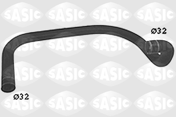Furtun radiator partea de jos (SWH0464 SAS) PEUGEOT