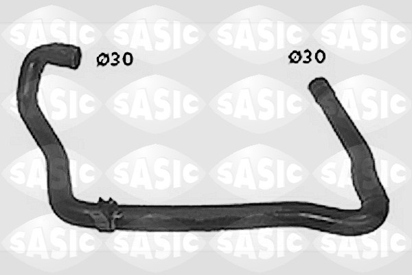 Furtun radiator partea de jos (SWH0484 SAS) PEUGEOT