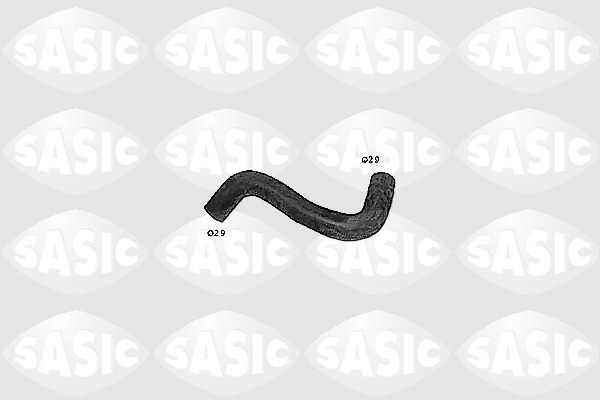 Furtun radiator partea de jos (SWH4243 SAS) RENAULT