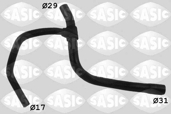 Furtun radiator partea de jos (SWH4344 SAS) DACIA,RENAULT