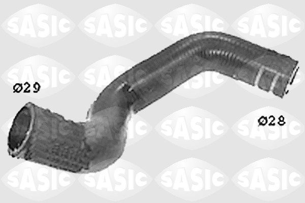 Furtun radiator partea de jos (SWH6623 SAS) FIAT