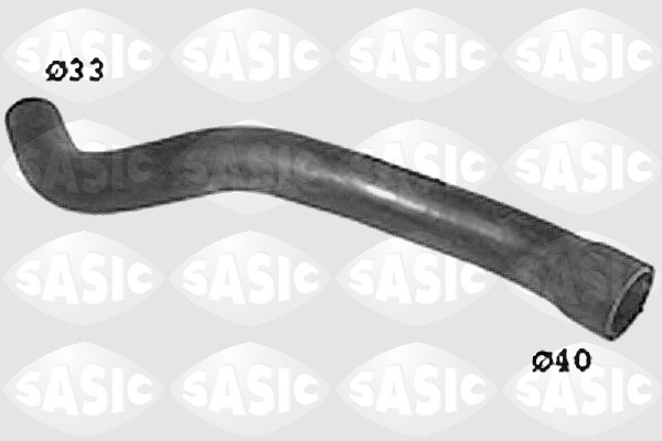Furtun radiator partea de jos (SWH6738 SAS) OPEL