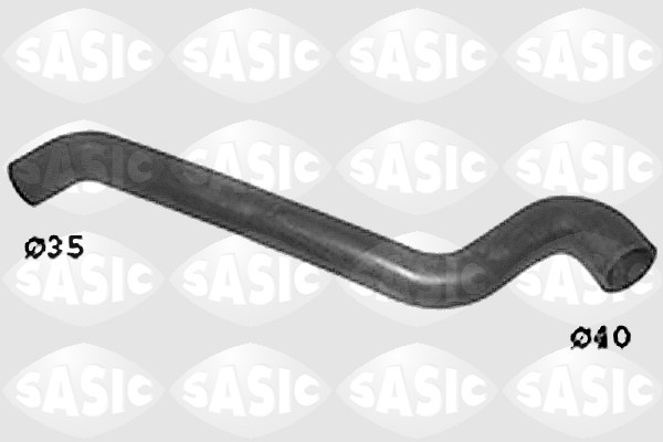 Furtun radiator partea de jos (SWH6740 SAS) OPEL