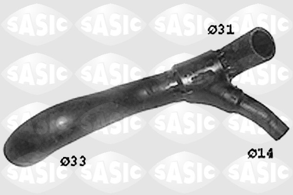 Furtun radiator partea de jos (SWH6747 SAS) OPEL