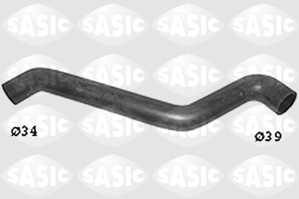 Furtun radiator partea de jos (SWH6750 SAS) OPEL