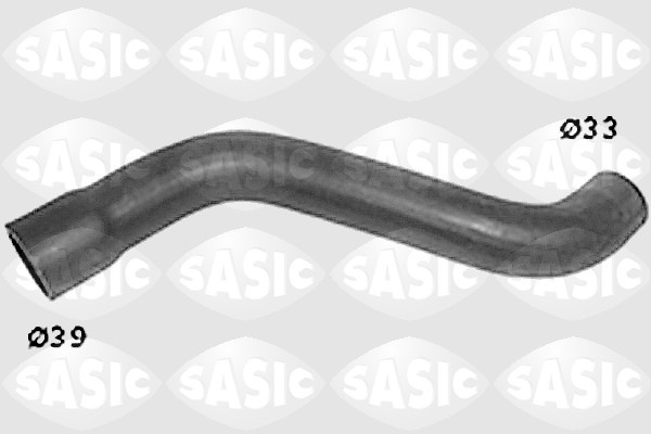 Furtun radiator partea de jos (SWH6756 SAS) OPEL