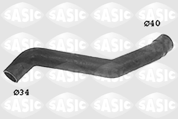 Furtun radiator partea de jos (SWH6761 SAS) OPEL