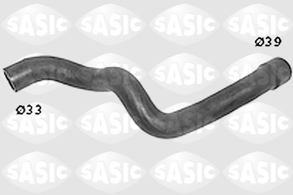 Furtun radiator partea de jos (SWH6767 SAS) OPEL
