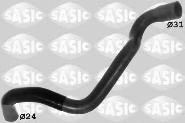 Furtun radiator PEUGEOT 206 CC (2D) (2000 - 2016) SASIC 3400137 piesa NOUA