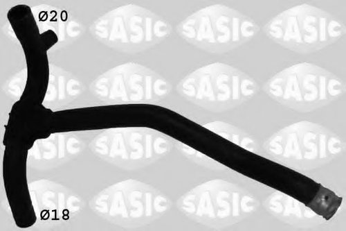 Furtun radiator PEUGEOT 206 CC (2D) (2000 - 2016) SASIC 3400122 piesa NOUA
