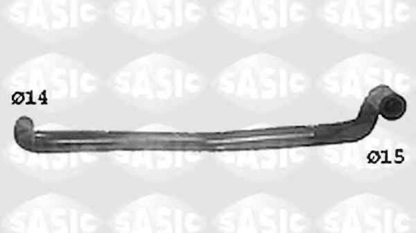 Furtun radiator PEUGEOT 405 I (15B) SASIC SWH0363