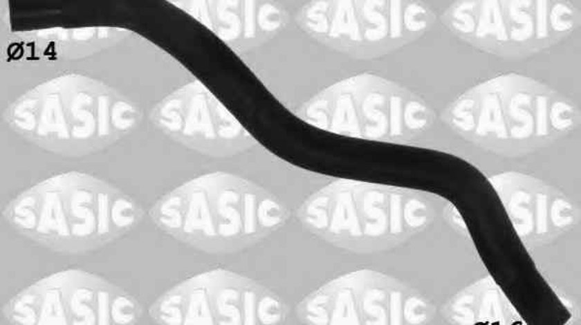 Furtun radiator PEUGEOT 607 (9D, 9U) SASIC 3400185
