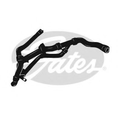 Furtun radiator PEUGEOT PARTNER caroserie (5) (1996 - 2012) GATES 3984 piesa NOUA