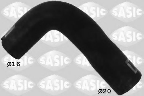 Furtun radiator RENAULT CLIO III (BR0/1, CR0/1) (2005 - 2012) SASIC 3404048 piesa NOUA