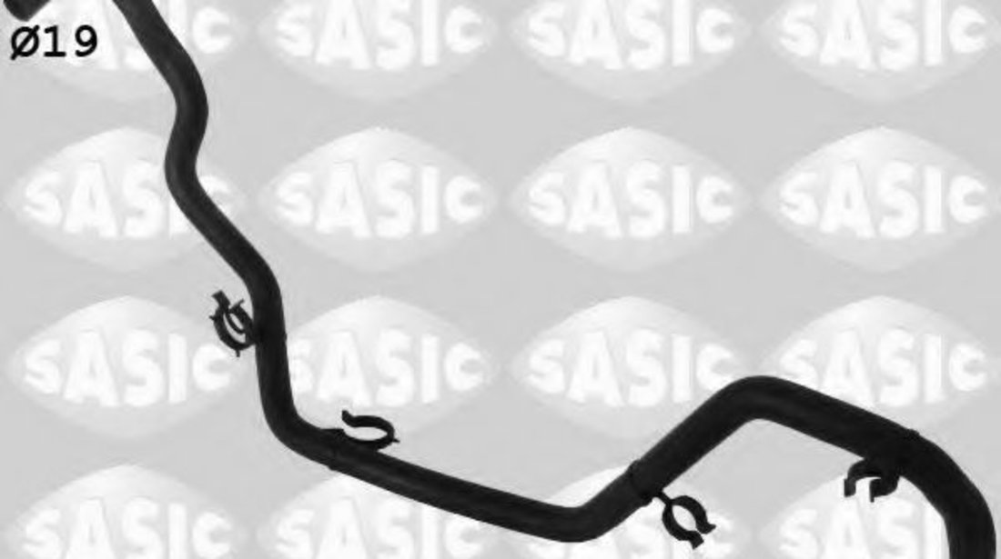 Furtun radiator RENAULT FLUENCE (L30) (2010 - 2016) SASIC 3404097 piesa NOUA