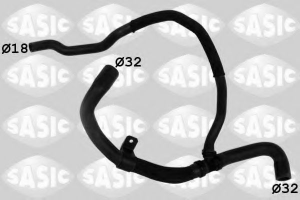 Furtun radiator RENAULT KANGOO (KC0/1) (1997 - 2007) SASIC 3404160 piesa NOUA