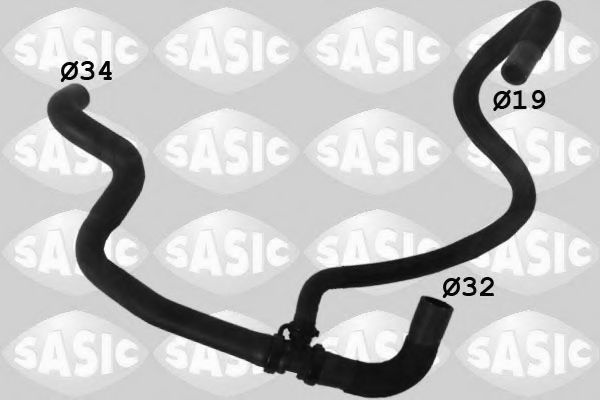 Furtun radiator RENAULT LATITUDE (L70) (2010 - 2016) SASIC 3404119 piesa NOUA