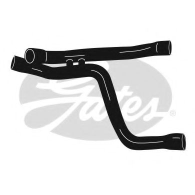 Furtun radiator SEAT AROSA (6H) (1997 - 2004) GATES 3972 piesa NOUA