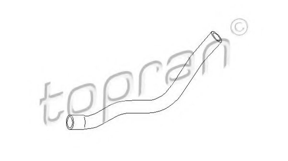 Furtun radiator SEAT IBIZA II (6K1) (1993 - 1999) TOPRAN 108 317 piesa NOUA