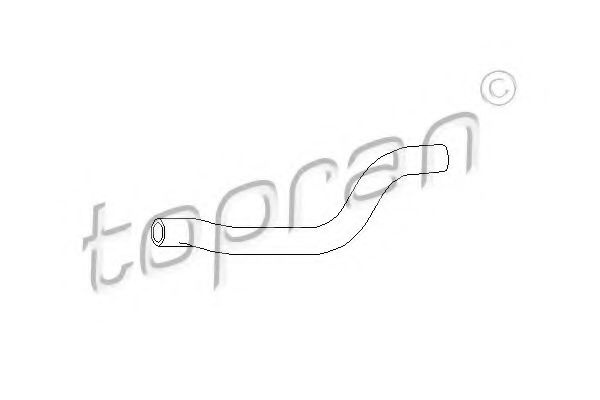 Furtun radiator SEAT TOLEDO I (1L) (1991 - 1999) TOPRAN 102 872 piesa NOUA