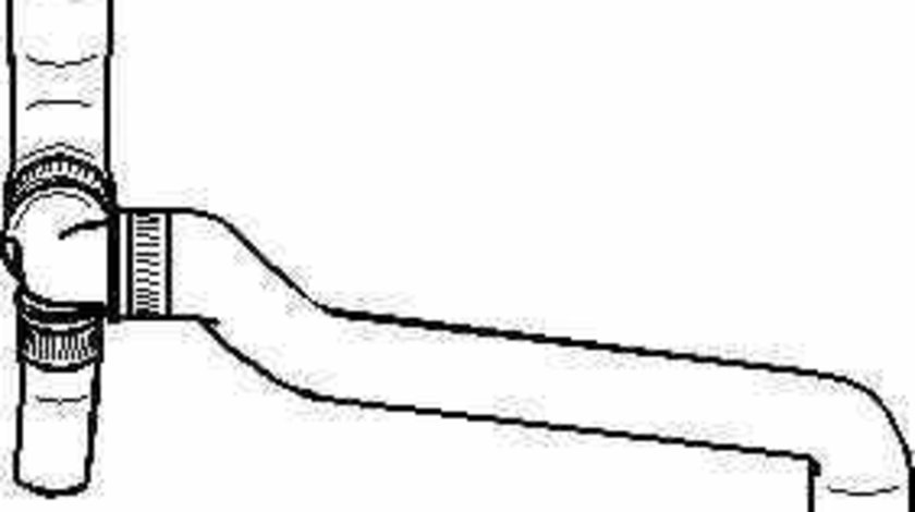 Furtun radiator SEAT TOLEDO I 1L TOPRAN 109 007