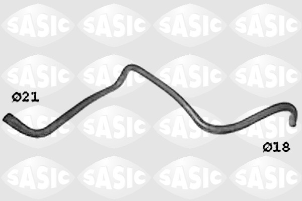 Furtun radiator (SWH0520 SAS) Citroen,PEUGEOT
