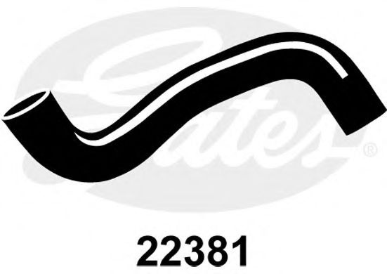 Furtun radiator TOYOTA RAV 4 I (SXA1) (1994 - 2000) GATES 22381 piesa NOUA