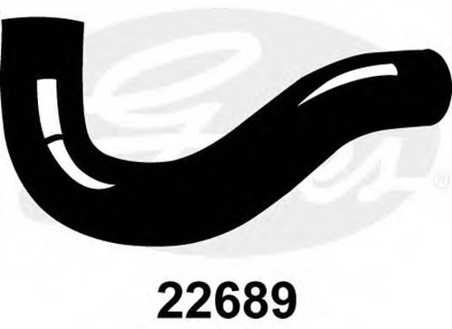 Furtun radiator TOYOTA RAV 4 II (CLA2, XA2, ZCA2, ACA2) (2000 - 2005) GATES 22689 piesa NOUA