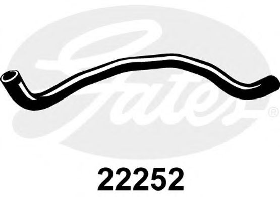 Furtun radiator VOLVO V70 I (LV) (1996 - 2000) GATES 22252 piesa NOUA