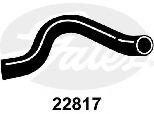 Furtun radiator VOLVO V70 II (SW) (2000 - 2007) GATES 22817 piesa NOUA