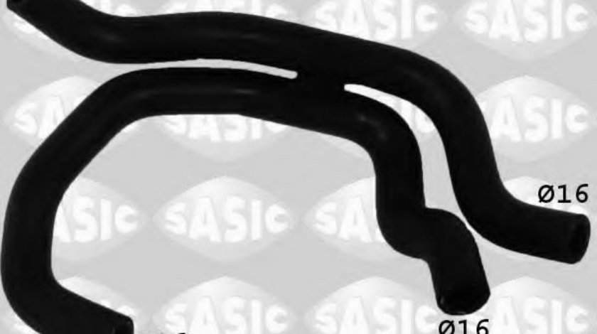 Furtun radiator VW GOLF IV (1J1) (1997 - 2005) SASIC 3406043 piesa NOUA