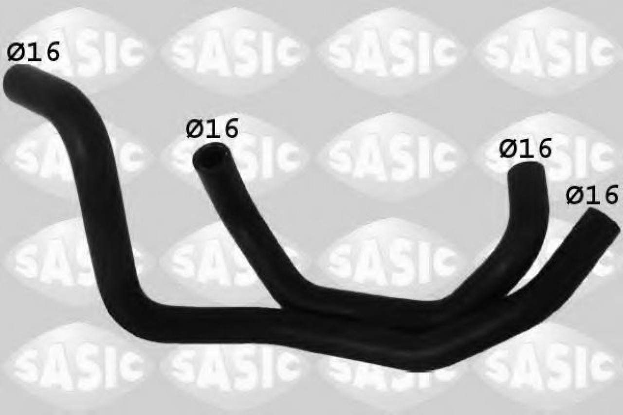 Furtun radiator VW GOLF IV (1J1) (1997 - 2005) SASIC 3406044 piesa NOUA