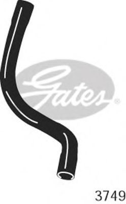 Furtun radiator VW GOLF IV Cabriolet (1E7) (1998 - 2002) GATES 3749 piesa NOUA