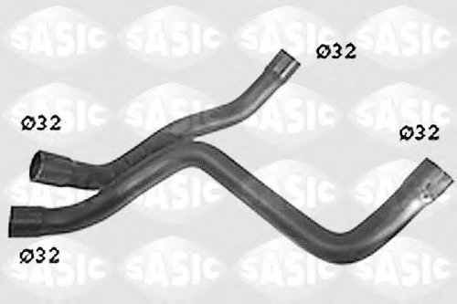 Furtun radiator VW LUPO (6X1, 6E1) (1998 - 2005) SASIC SWH6835 piesa NOUA