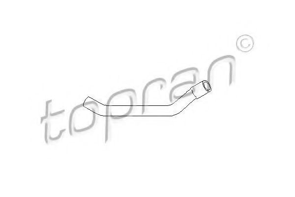 Furtun radiator VW VENTO (1H2) (1991 - 1998) TOPRAN 109 011 piesa NOUA