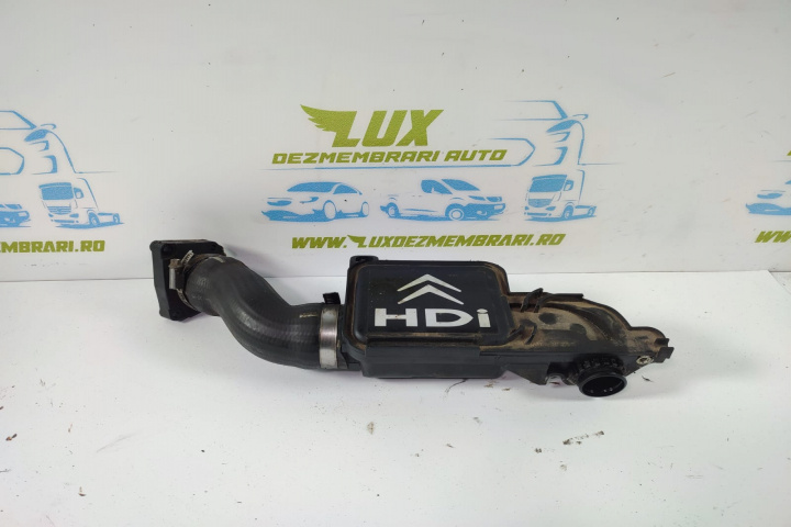Furtun tub tubulatura teava intercooler 1.4 hdi F6JA 9647507680 Peugeot 307 [2001 - 2005]