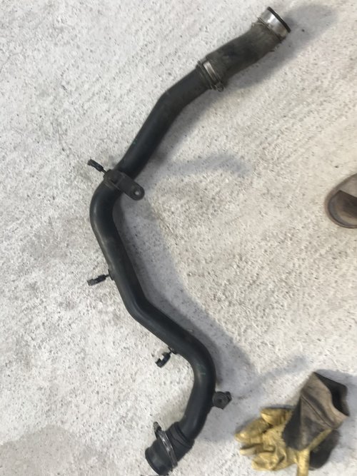 Furtun Tubulatura intercooler AUDI Q7 3.0 TDI BUG CASA 2007 2008 2009 2010