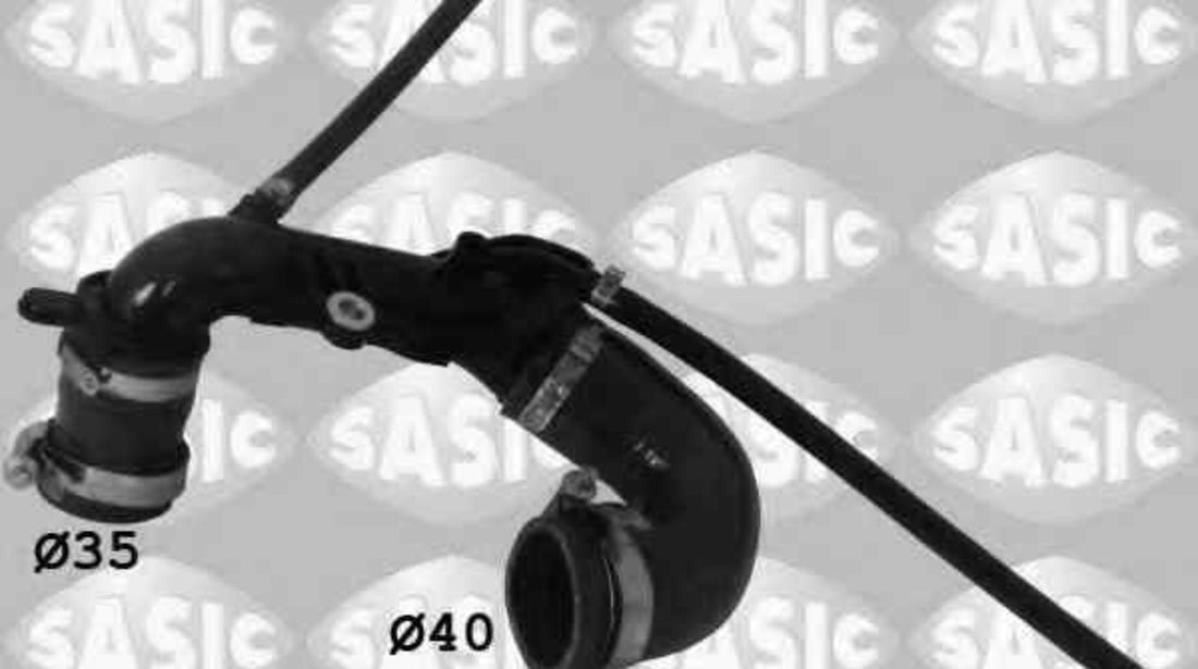 Furtun turbo intercooler DACIA LOGAN LS SASIC 3334001