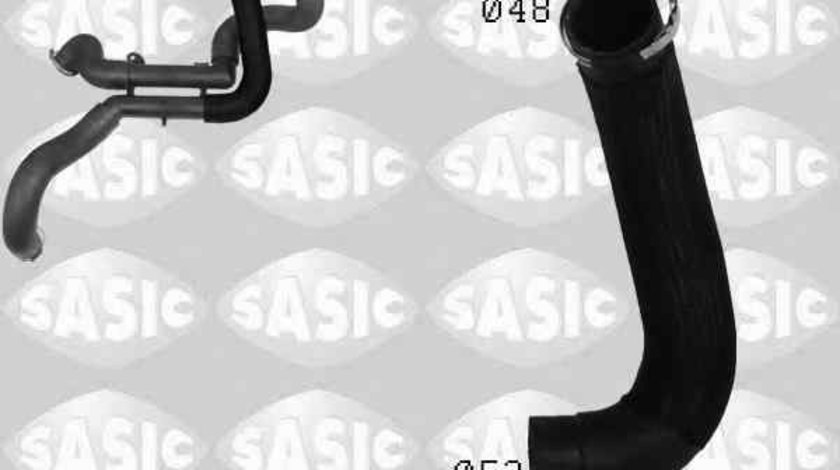 Furtun turbo intercooler PEUGEOT 407 SW 6E SASIC 3330031