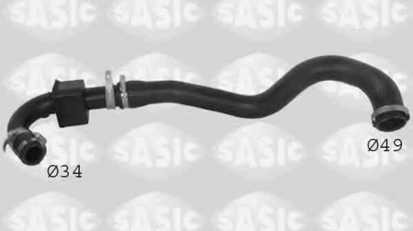 Furtun turbo intercooler RENAULT GRAND SCÉNIC II JM0/1 SASIC 3334010