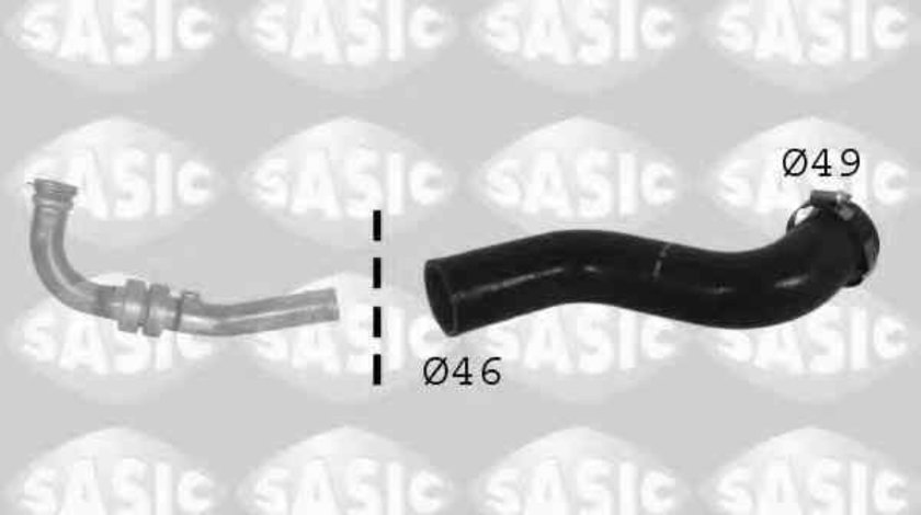 Furtun turbo intercooler RENAULT KANGOO Express FW0/1 SASIC 3334006