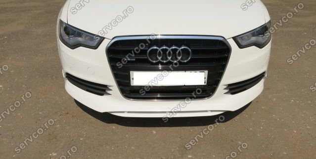 Fusta spoiler bara fata Audi A6 4G C7 2011 2012 2013 2014 ABT Sline S6 Rs6