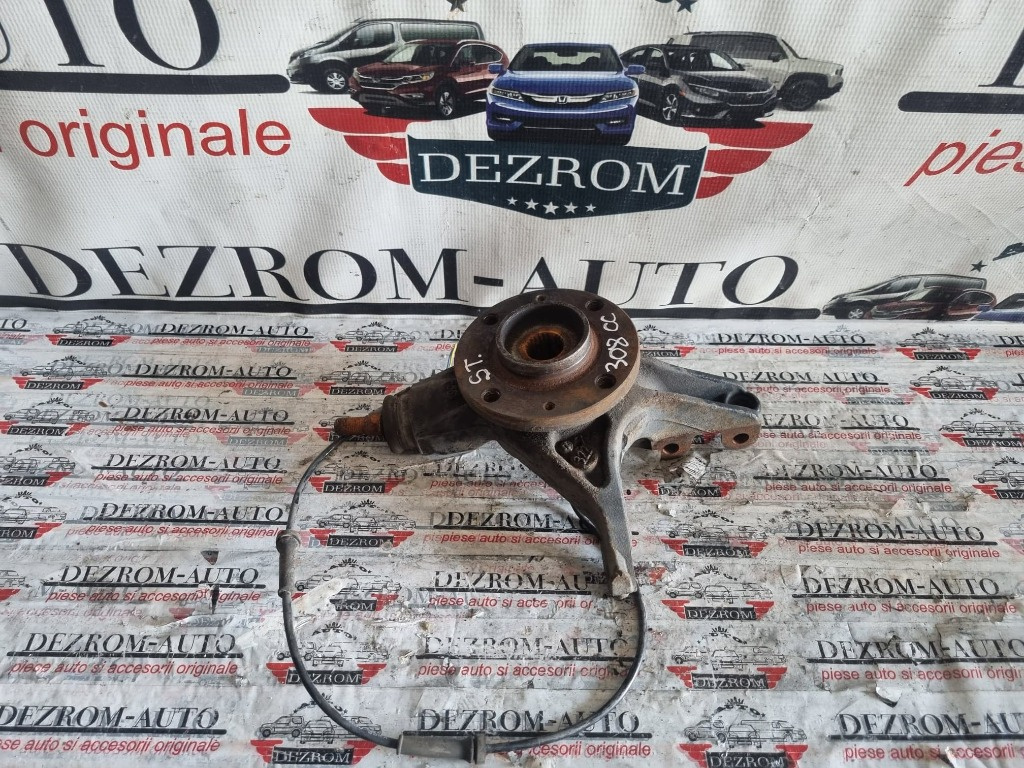 Fuzeta cu ABS stanga fata PEUGEOT 308 I 1.4 16V 95 CP