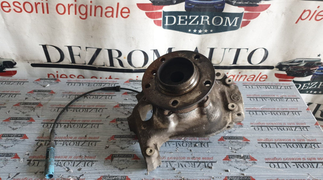 Fuzeta dreapta fata cu rulment si senzor BMW Seria 5 E60 525i 2.5 192/211/218cp cod piesa : 6760954R