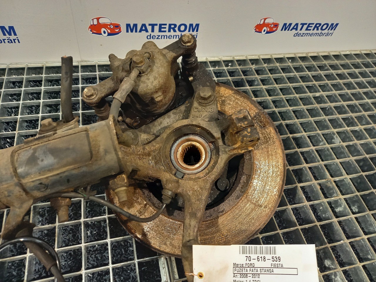 FUZETA FATA STANGA FORD FIESTA FIESTA 1.4 TDCI - (2008 2012)