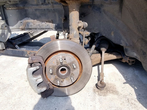 Fuzeta fata stanga MITSUBISHI Outlander II [Fabr 2006-2015] 2.0 Hybrid 4B11 149KW / 203CP