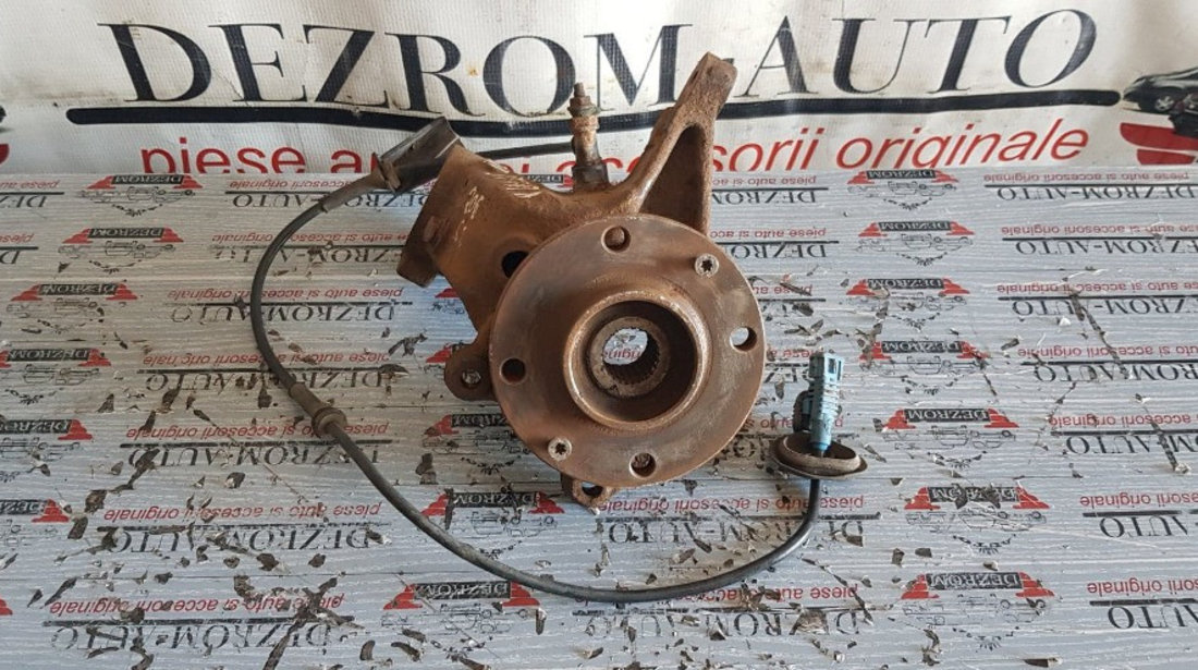 Fuzeta originala stanga fata cu rulment si senzor Peugeot 206 CC 2.0 S16 136 cai