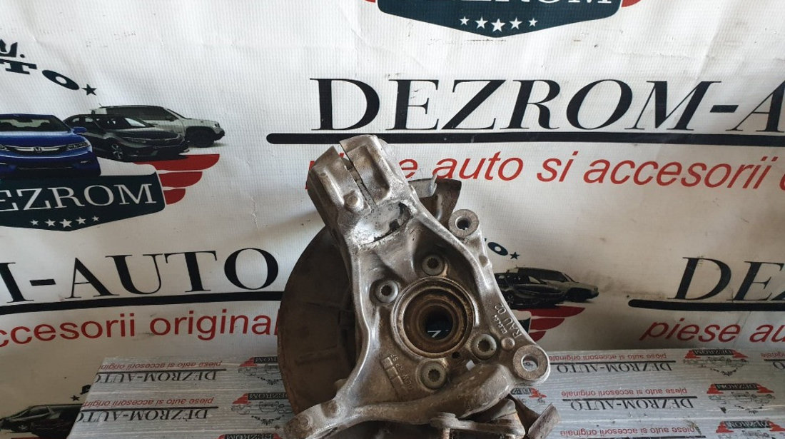 Fuzeta originala stanga fata cu rulment si senzor SEAT Alhambra II 1.4 TSI 150 cai cod piesa : 3C0407257F